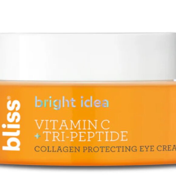 NEW Bliss Bright Idea Brightening Eye Cream with Vitamin C & Tri-Peptides - Picture 1 of 3